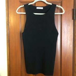 Banana Republic Standard Black Knit Tank